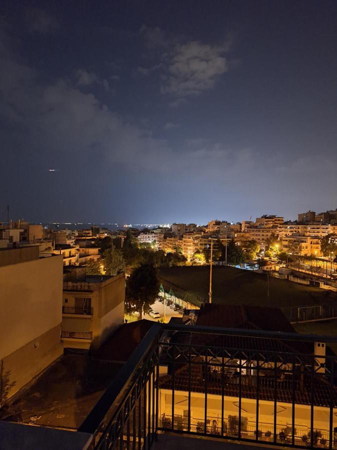 Sunset Rooftop Apartment Tesalonika Bagian luar foto