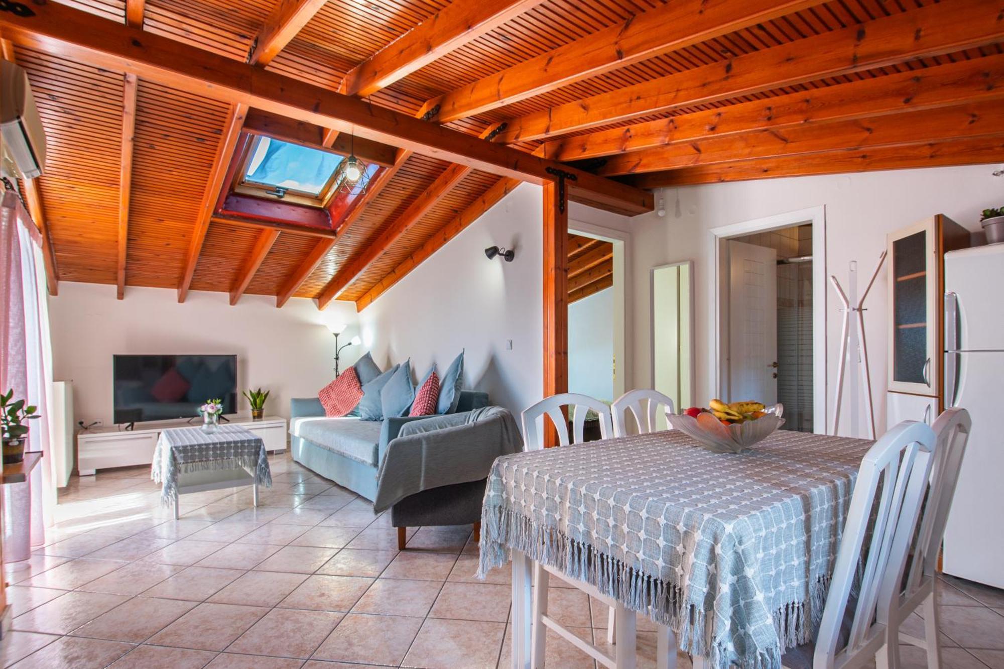 Sunset Rooftop Apartment Tesalonika Bagian luar foto