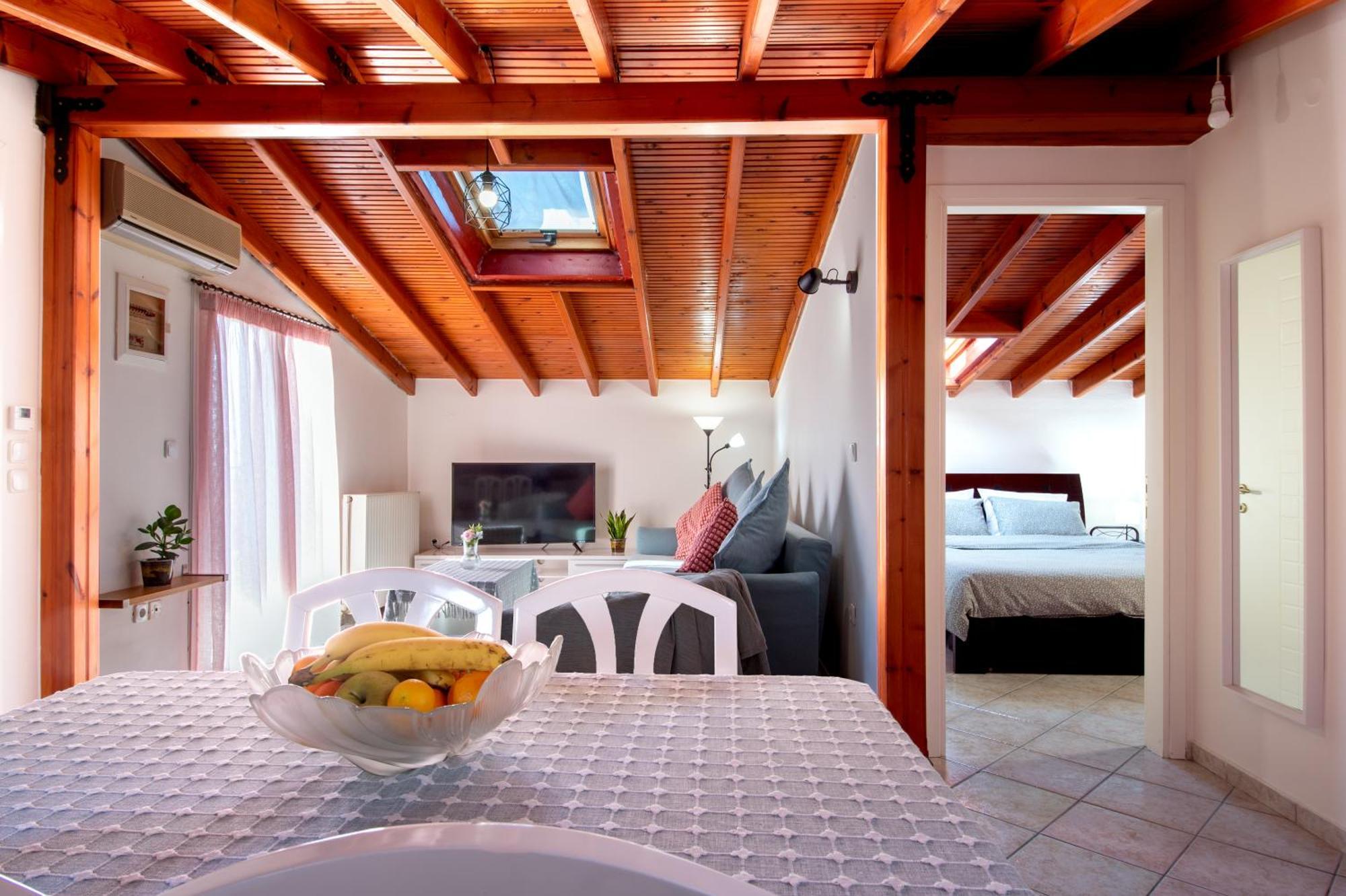 Sunset Rooftop Apartment Tesalonika Bagian luar foto